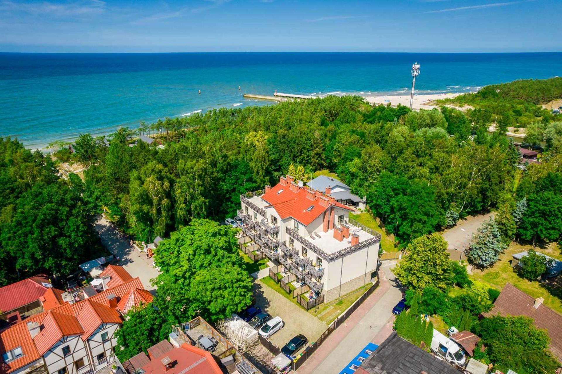 Villa Kliwer 50 Metrow Od Morza Rowy  Exterior photo